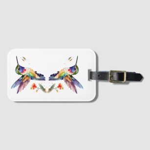 Funny & Beautiful Hummingbirds for Bird Lovers on  Luggage Tag