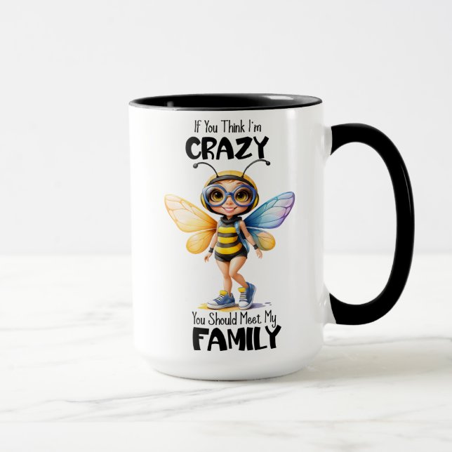 Funny Bee Mug (Right)