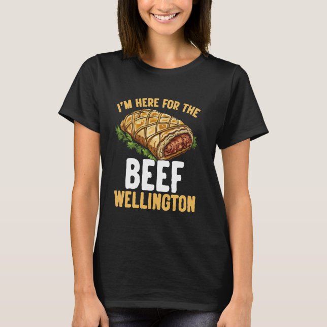 Funny Beef Wellington T-Shirt (Front)
