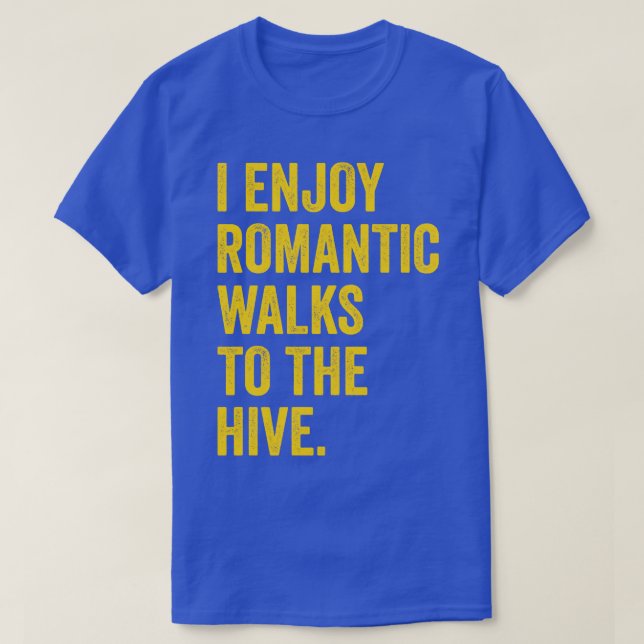 Funny Beekeeping Bees Hive T-Shirt (Design Front)