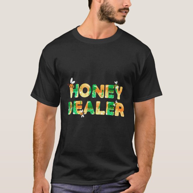 Funny Beekeeping Gift Honey Bees Beekeeper T Shirt (Front)
