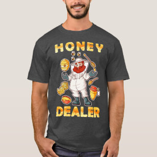 Funny Beekeeping Honey Dealer Apiary Beekeeper T-Shirt