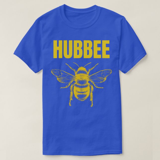 Funny Beekeeping Hus Bees T-Shirt (Design Front)