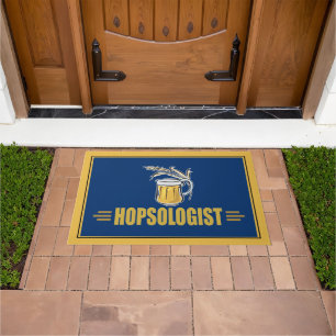 Funny Beer Brew Craft Ale Lager House-Warming Doormat