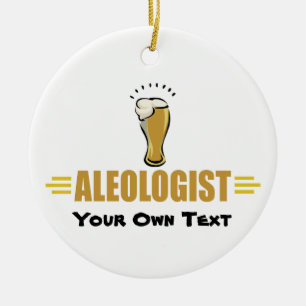 Funny Beer Ceramic Tree Decoration