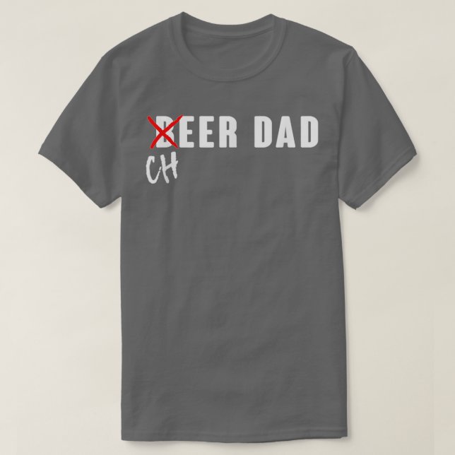 Funny Beer Cheer Dad T-Shirt (Design Front)