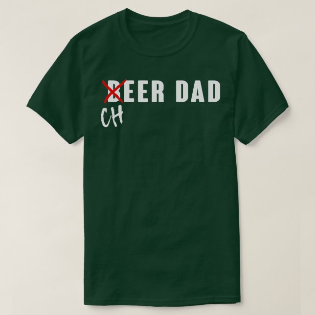 Funny Beer Cheer Dad  T-Shirt (Design Front)