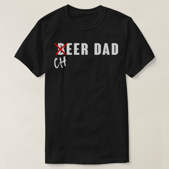 Funny Beer Cheer Dad  T-Shirt (Design Front)
