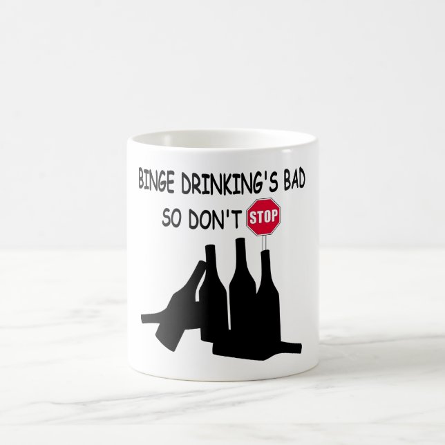 Funny Beer Coffee Mug (Center)