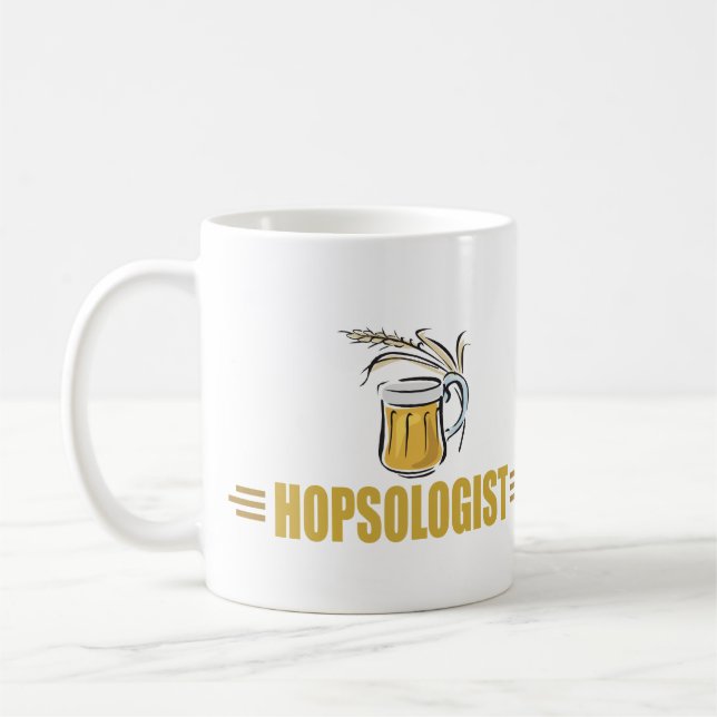 Funny Beer Coffee Mug (Left)