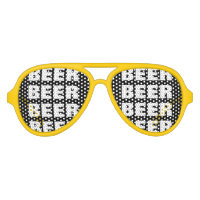Funny beer drinking team party shades | sunglasses