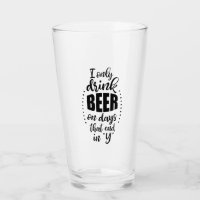 Funny Beer Glass