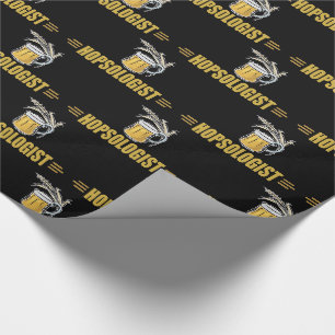 Funny Beer Hops Brew Make Drink Humourous Wrapping Paper