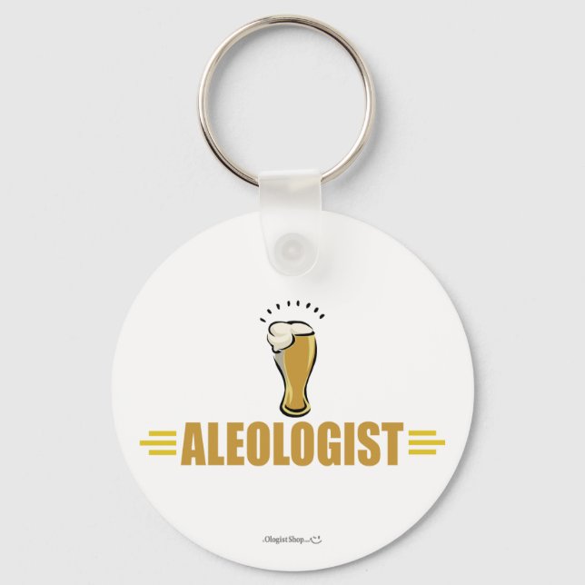 Funny Beer Key Ring (Front)
