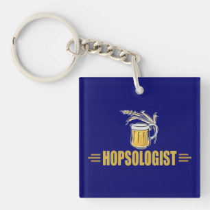 Funny Beer Key Ring