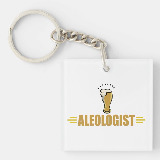 Funny Beer Key Ring (Front)