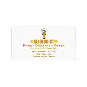 Funny Beer Label