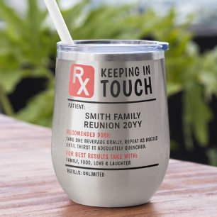 Funny Beer Prescription Family Reunion Custom Text