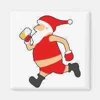 funny beer santa christmas