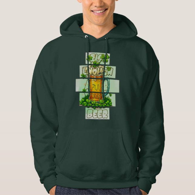 Funny Beer St Patrick’s Day Shirt – moletom (Front)