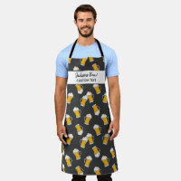 Funny Beer Stein Pattern Custom Brew Master Name