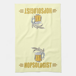 Funny Beer Tea Towel