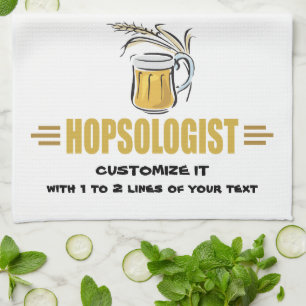 Funny Beer Tea Towel