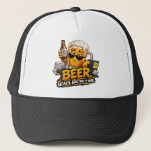 Funny Beer Trucker Hat
