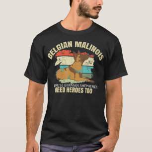 Funny Belgian Malinois Lover Dog Owner Belgian Mal T-Shirt