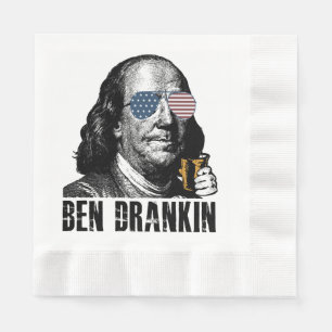 Funny Ben Dranking, Let's celebrate the joy of the Napkin