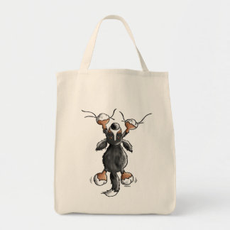 Funny Bernese Mountain Dog Budget Tote Bag