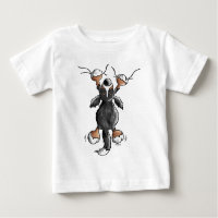 Funny Bernese Mountain Dog Cartoon T-Shirt