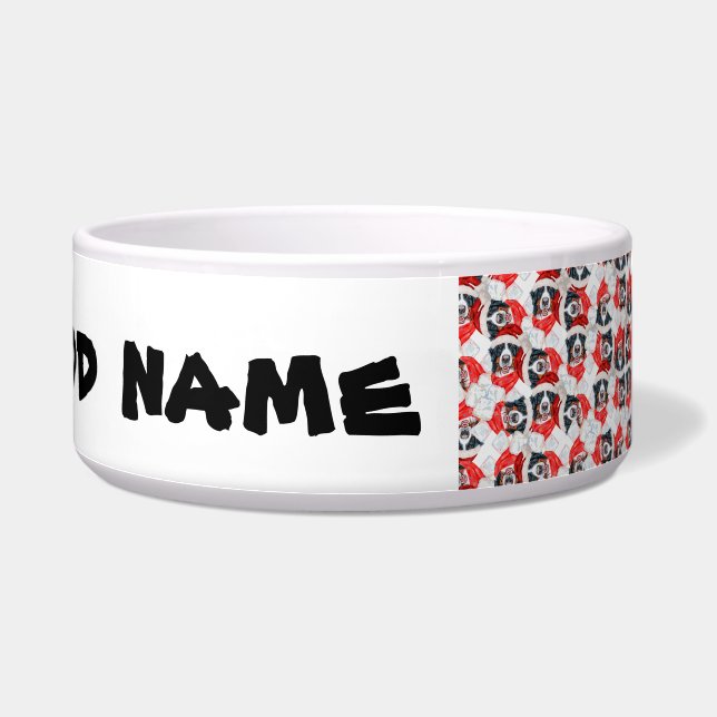 Funny Bernese Mountain Name Christmas Pattern (Right)
