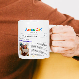 Funny Best Bonus Dad Ever Search Result With Photo Coffee Mug