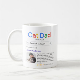 Funny Best Cat Dad Ever Search Result With Photo Coffee Mug