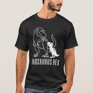 Funny Best Dad Ever Dadsaurus Rex For Men Dad T-Shirt