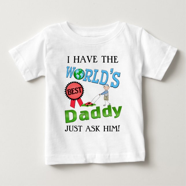 Funny Best Dad Father's Day T-Shirt (Front)