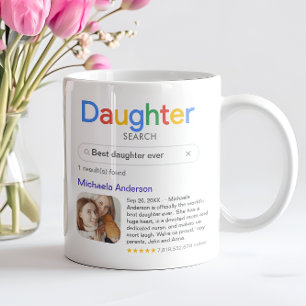 Funny Best Daughter Ever Search Result With Photo Coffee Mug