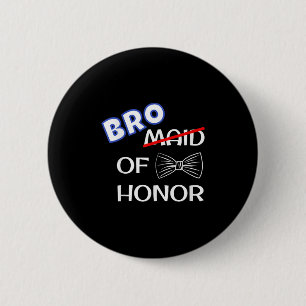 Funny Best Man Wedding Matching Bachelor Party Bro 6 Cm Round Badge