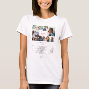 Funny Best Mom Ever Mother's Day 10 Photos collage T-Shirt