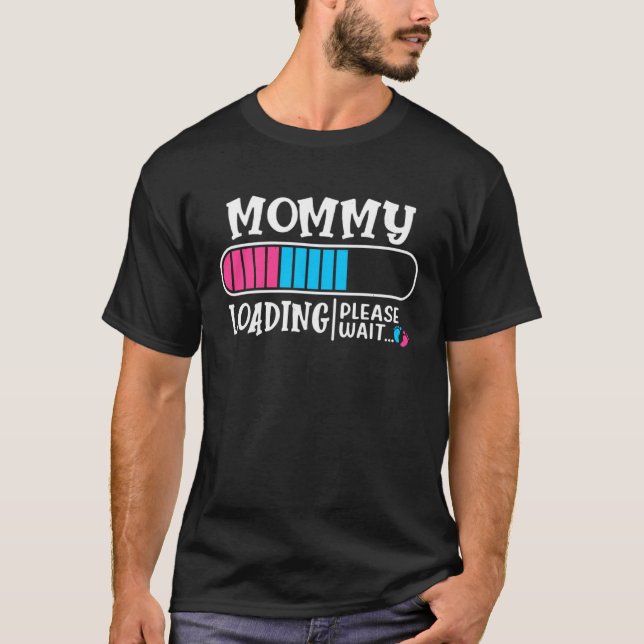 Funny Best Mom For Mother's Day Pregnancy Announce T-Shirt (Front)