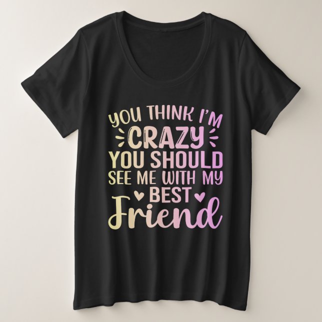 Funny Bestie Tee (Design Front)