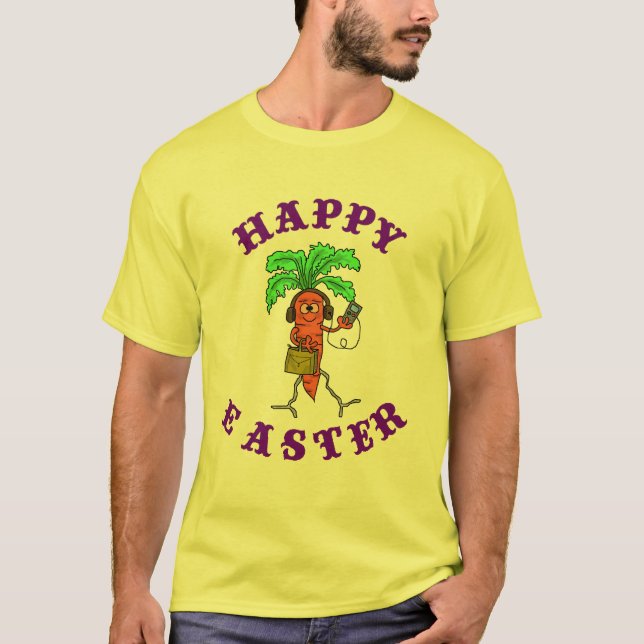 Funny Beta Carotene Easter T-shirt  Customise It! (Front)