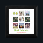Funny BFF PHOTO COLLAGE Gift Personalised AVOCADO Gift Box<br><div class="desc">Super cute kawaii Avocado best friends themed photo collage gift. Perfect gift for your BFF on Friendship day, for her or his birthday, Christmas or as a leaving, missing you keepsake gift. Add your friendship photo showing fun times, holidays, games, sports, sharing a hobby, selfies, nights out. days out, insta...</div>