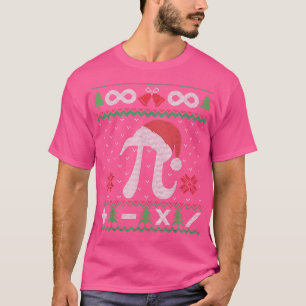Funny Bi Ugly Christmas Math Lover Happy Holiday T-Shirt