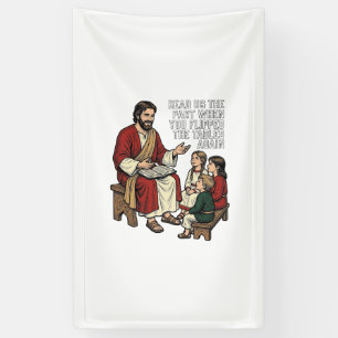 Funny Bible Story Vintage Religious Teacher Shirt Banner