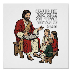 Funny Bible Story Vintage Religious Teacher Shirt Poster