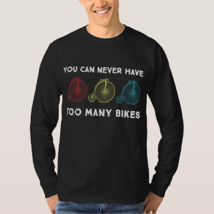 Funny Bicycle Vintage Antique Bike Rider Gift T-Shirt