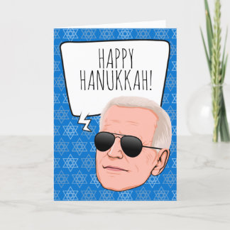 Funny Biden Hanukkah Card