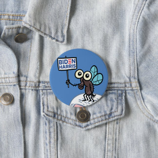 Funny Biden Harris Fly 2020 Presidential Election 7.5 Cm Round Badge